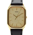 【Near Mint】Vintage Seiko 5P31-5D80 1988 Men's Watch Quartz Tank Japan JDM gold