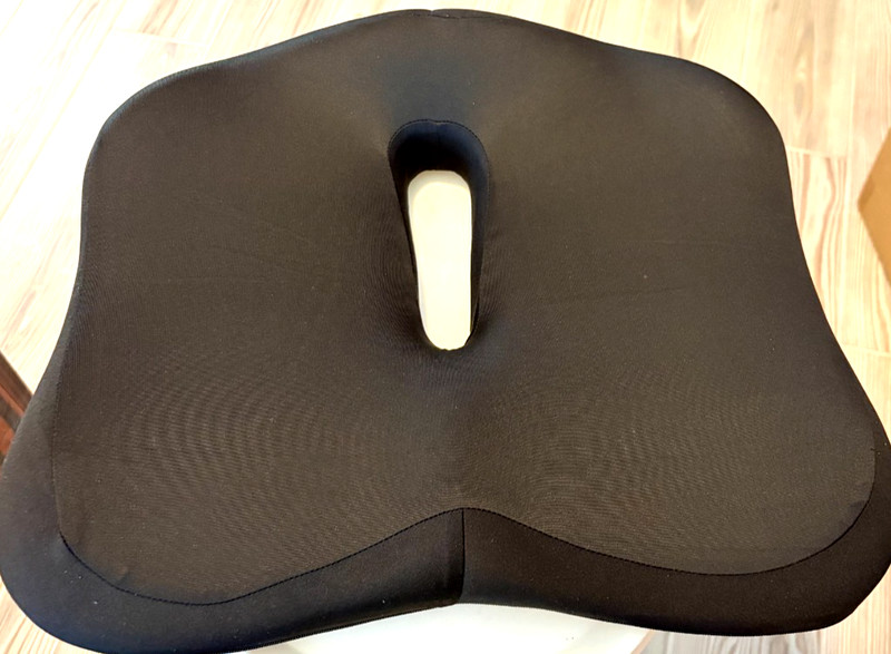 Ergonomic Orthopedic Memory Foam Black Seat Cushion Coccyx For Office Chair/Car