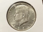 1964 Kennedy Half Dollar, 90% Silver, FREE Shipping.