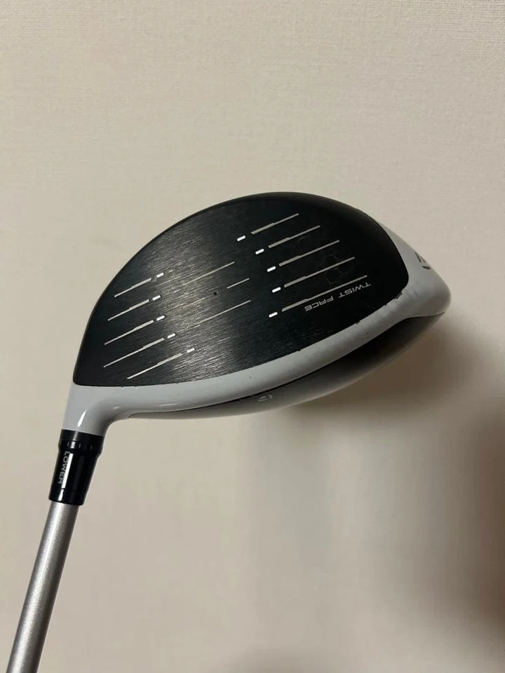 TaylorMade SIM2 MAX Driver Head 10.5° Carbon Fiber Black/White/Blue Used Japan - Image 2 of 4
