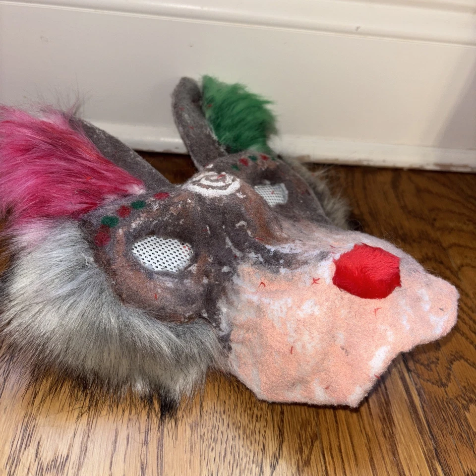 Gingerbread Wolf Mask Teen Size - Image 3 of 4