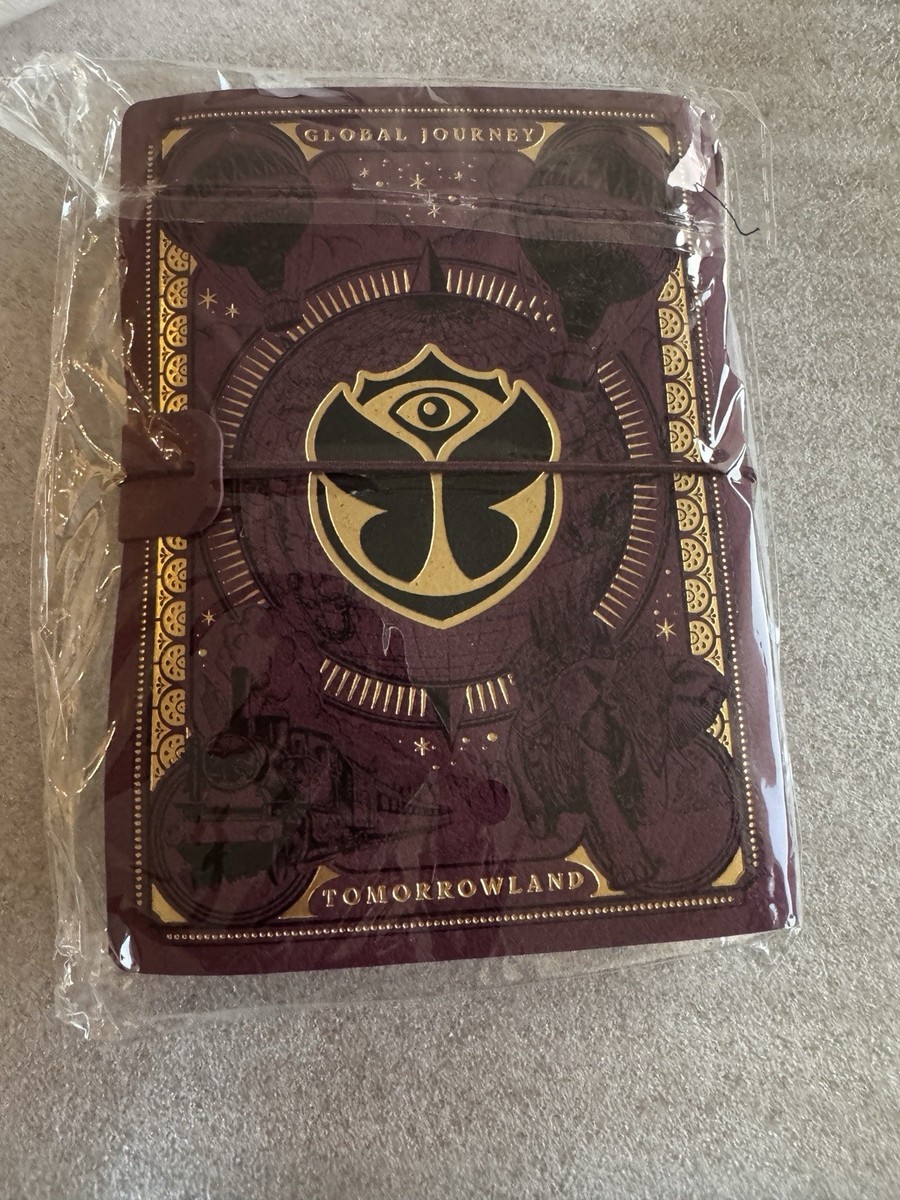 2025 Tomorrowland Belgium Global Journey Travel Journal Notebook