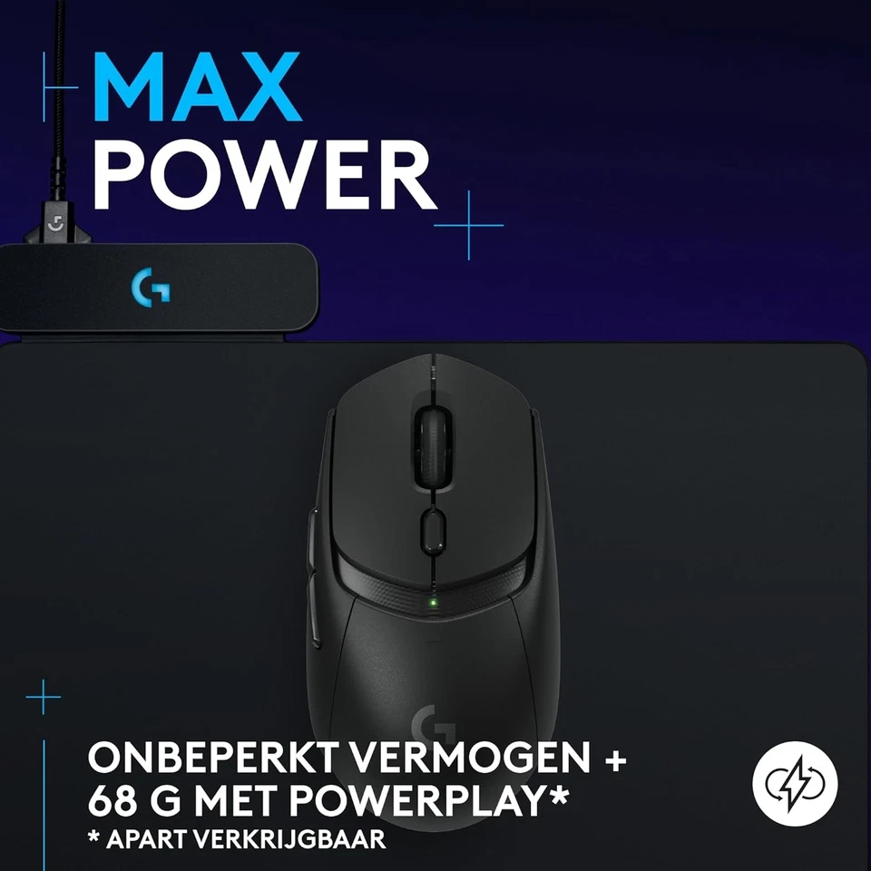 Logitech G G309 LIGHTSPEED Wireless Gaming Mouse, Lightweight, LIGHTFORCE Hybrid - Image 2 of 4