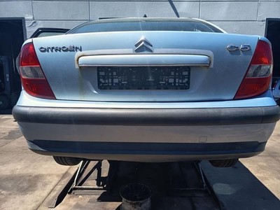 Citroen C5 Limousine Stoßfänger Stange hinten Heck KLH Gletscherblau Bj 2002