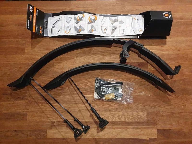 SKS Veloflexx 65 Quick Release Fender Set - Front and Rear