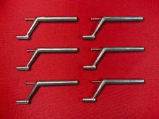 Mobile Home/ RV Metal Window Crank Handle 3-1/2"  w/screws (6 pack)