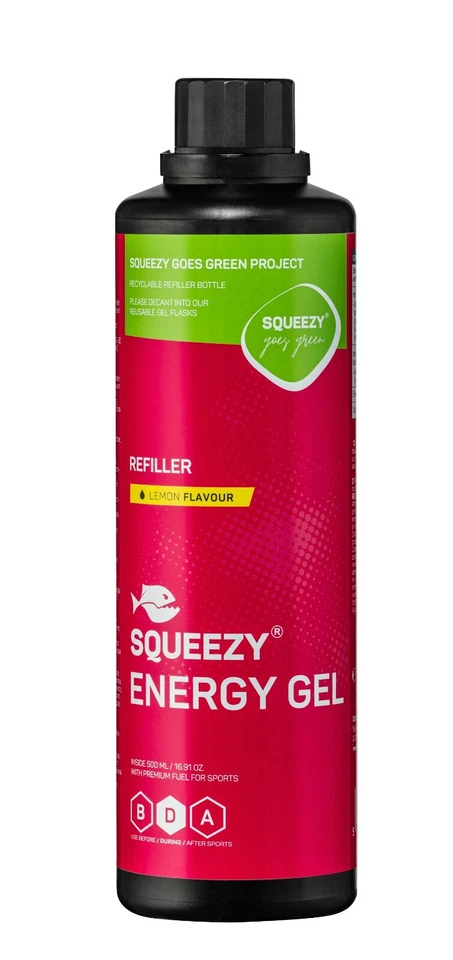 Squeezy Energy Gel Refiller 500ml *7 Sorten*