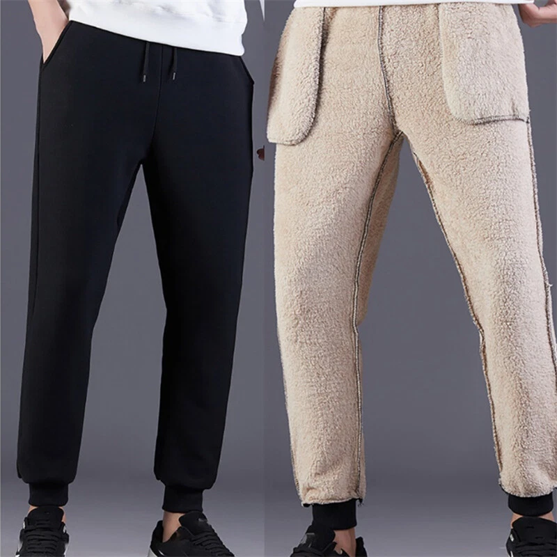 Pantaloni tuta pile uomo clearance
