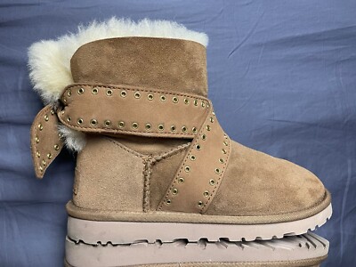 UGG W Cameron Chestnut Ankle Boots Size 5 | eBay