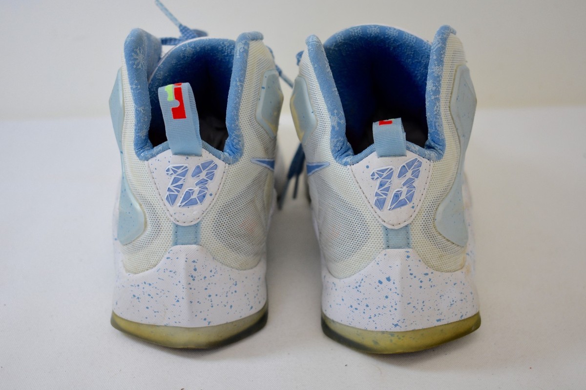 Nike Lebron James White blue Size 11 Max LeBron 11 Low Ch Pack  main image 2
