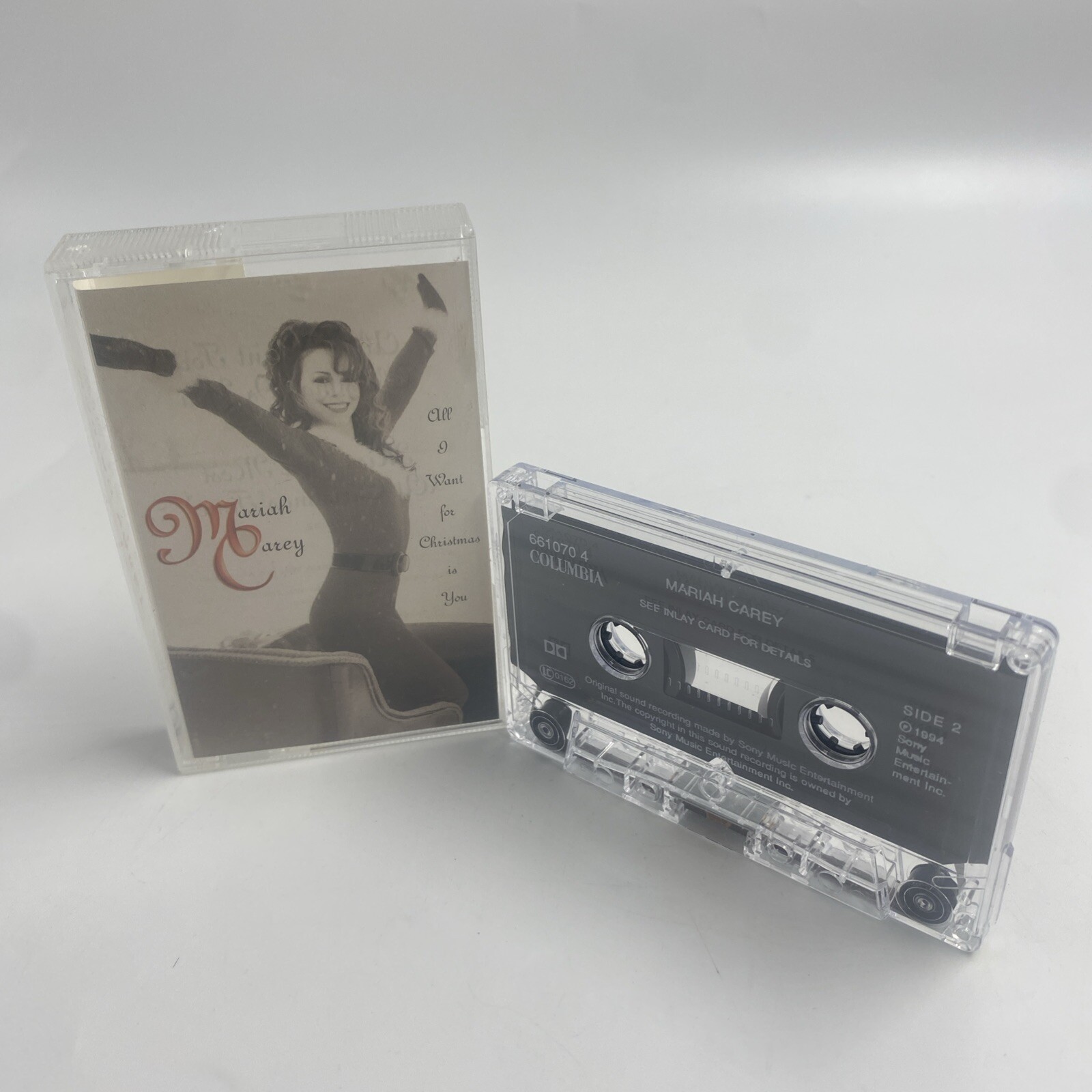 Mariah Carey  All I Want For Christmas Is You  Cassette Single