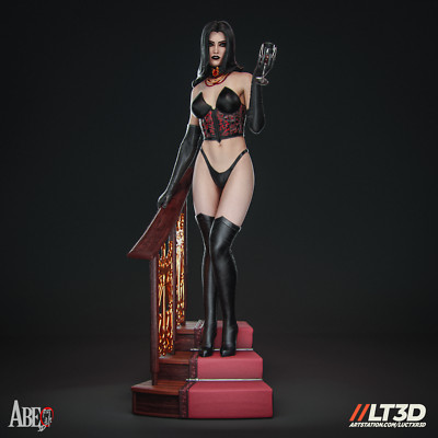 Selene Gallio Statue 3D Print Unpainted/Unassembled