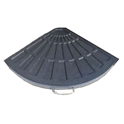 Four Seasons Courtyard Compact Cross Base for Offset Umbrella, Black(Open Box)