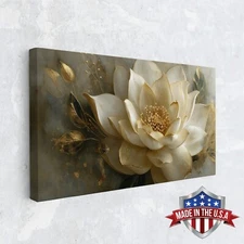 Sacred Bloom Canvas Print for Home Decor, Wall Decor Art Poster