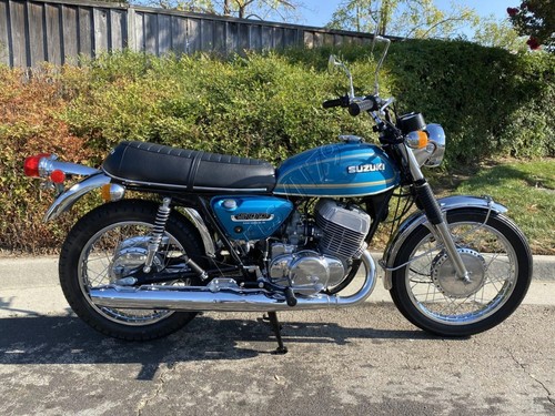 1969-1975 Suzuki T500 Front Fender. Su T500 Titan New Mud Guard. 53100-15101 Rep - Picture 18 of 24