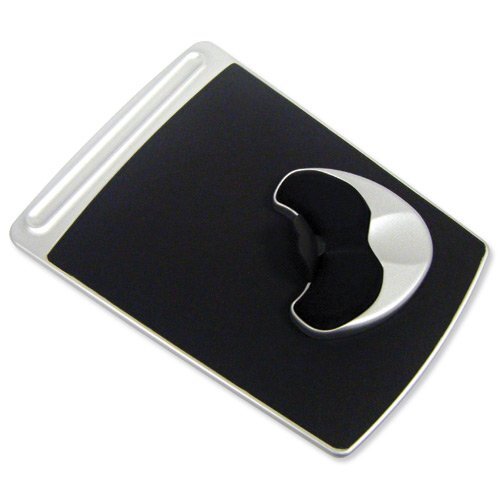 Fellowes Easy Glide Gel Mouse Pad With Wrist Rest 1.5" X 10" X 12