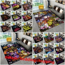 Five Nights at Freddy's FNAF Bedroom Carpet Anti-Slip Floor Area Rug Mat Doormat