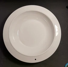 Melamine Serving Bowl Dennis East DEI International White 13.5"