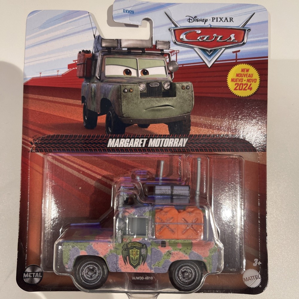 Disney Pixar Cars 2024 !#! Global Racing Cup Margaret Motorray #Super Rare #!!!!