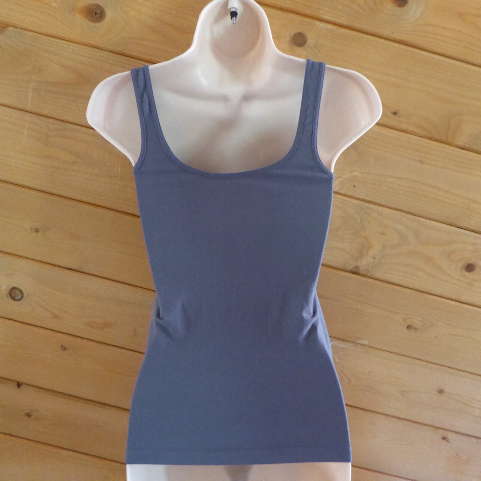 Free People Intimately Solid Gray Fitted Nylon Ta… - image 7