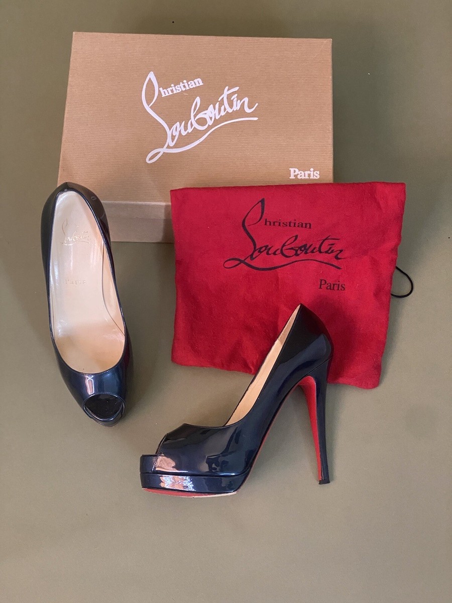 christian louboutin Altadama Patent Calf Platform Peeptoe  display picture 1