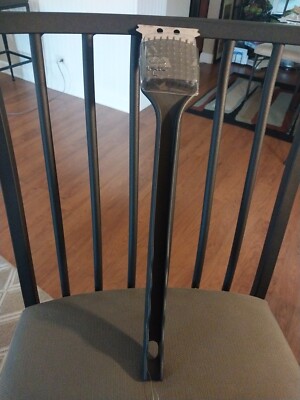 EXPERT GRILL 3 in 1 Grill Brush, 16 , stainless steel bristles and scraper