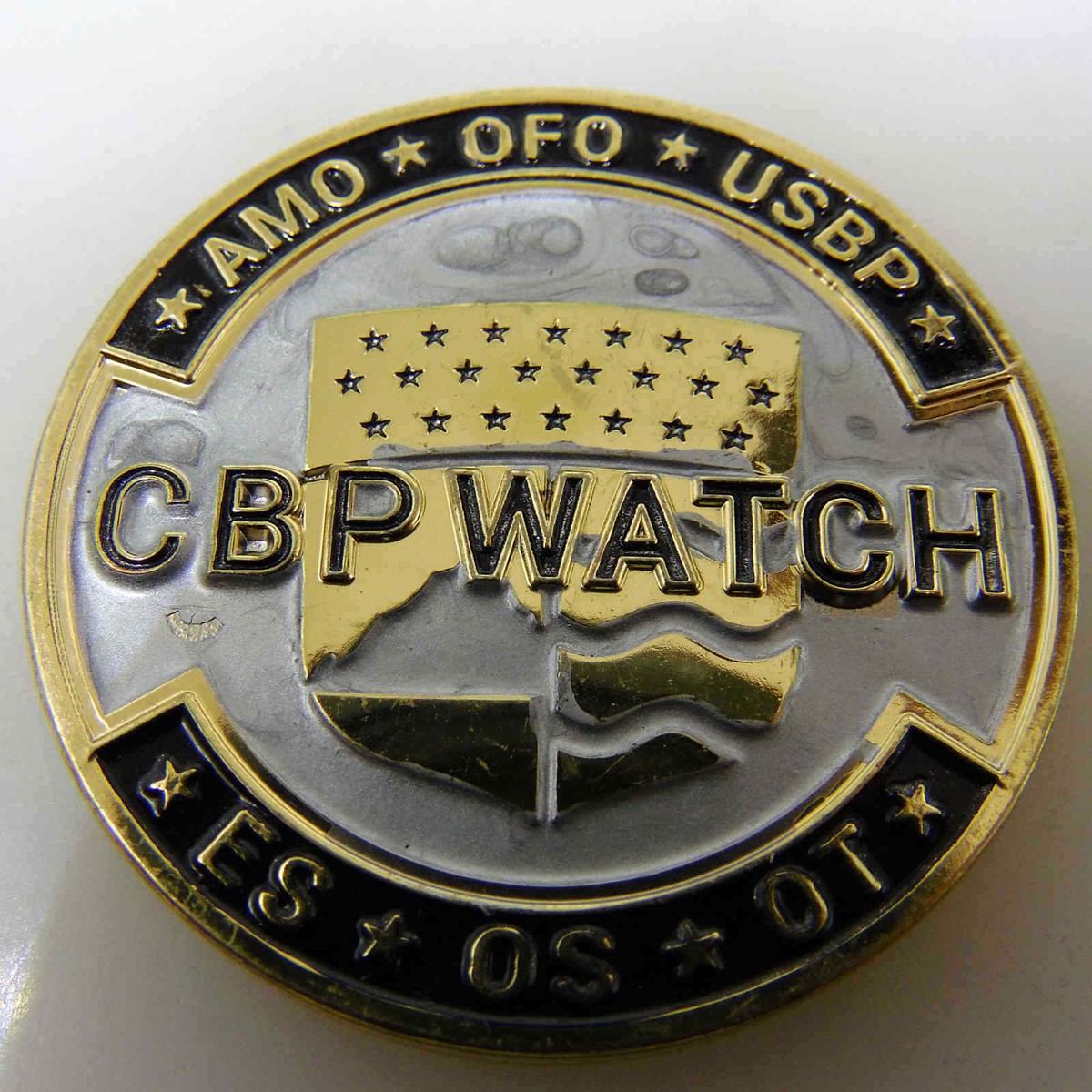 CBP WATCH AMO OFO USBP ES OS OT CHALLENGE COIN | eBay