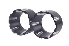 4.5" Black Exhaust End Tips Only for SHARKROAD 4.5" Straight Mufflers Black