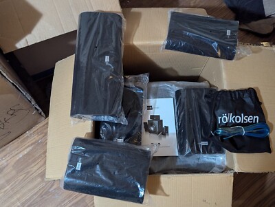 TOP QUALITY ROLKOKSEN R-10 HD 5.1 HOME THEATER NEW PHOTOS NIB WIRED CONNECTIVITY