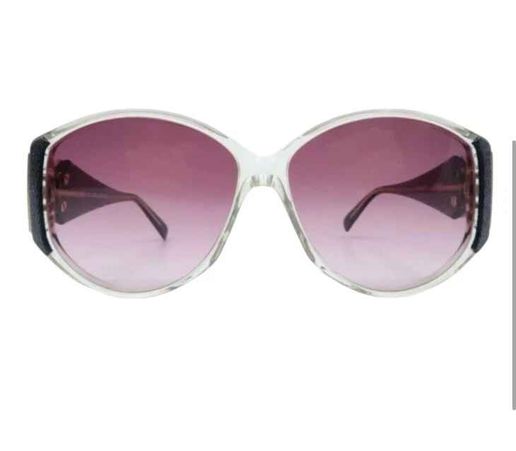 Gafas de sol detalladas Silhouette negras y rojas años 80, modelo 1192, hechas en Austria Foto 3 de 4