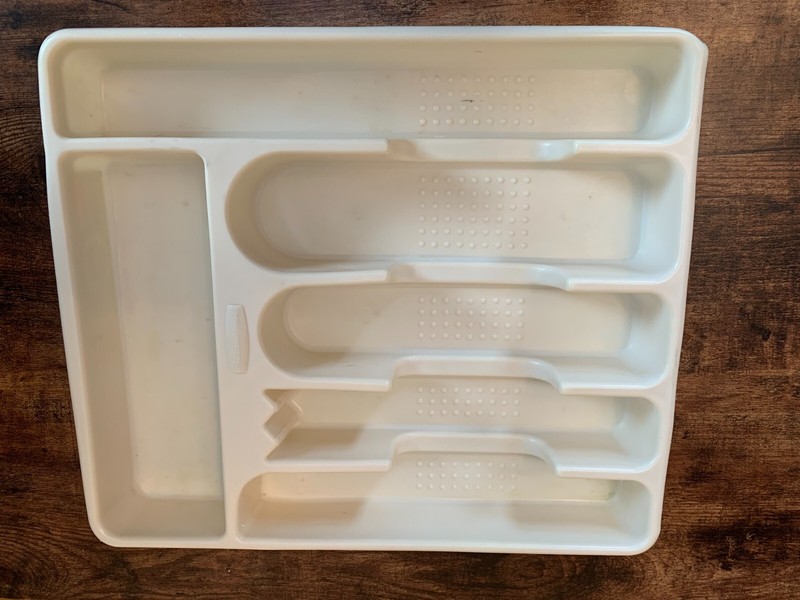 Rubbermaid silverware organizer, #2925, Beige color