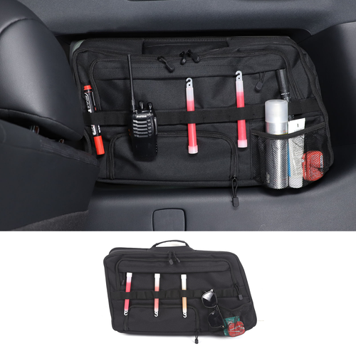 Car Trunk Right Side Window Storage Bag For Toyota Land cruiser Prado 2024 - Picture 3 of 23