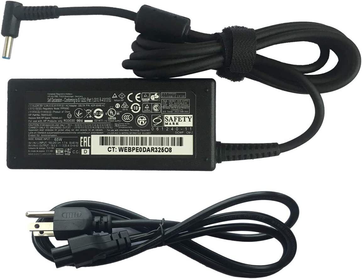 HP Envy X360 2-in-1 Laptop Charger - 45W 65W 90W AC Adapter Power Supply Cord