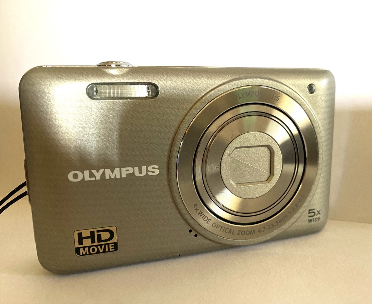 OLYMPUS VG-140 シルバー バッテリー付 Olympus VG-140 Digital Camera 14MP - Silver | eBay