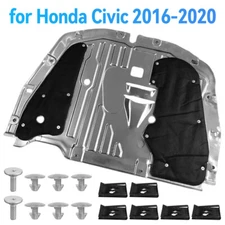 1PC For 2016-2020 Honda Civic Engine Splash Guard Under Car Shield Board Cover