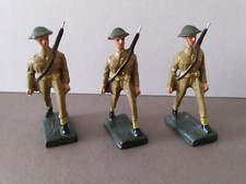 DURSO ARMEE BELGE ENSEMBLE DE SOLDAT COMPOSITION époque elastolin Linéol