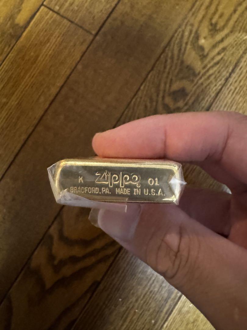 Zippo USS KITTY HAWK CV-63 Gold Unused Lighter | eBay
