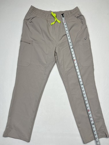 FIGS Limited Edition Slate High Waist Yola Scrub Pants Size XL - Picture 7 of 7
