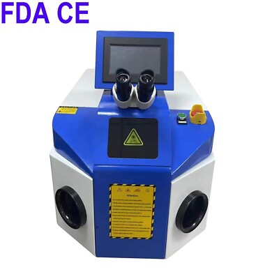 200W Spot Laser Welder Laser Welding Machine for Gold Silver Jewelry Welder 100J