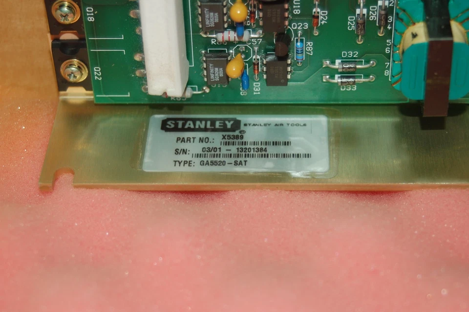 GLENTEK GA5520-SAT SERVO AMPLIFIER MODULE NEW IN BOX STANLEY AIR TOOL P/N X5389 - Image 2 of 3