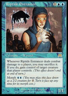 MTG RIPTIDE ENTRANCER - GESPIELT/GESPIELT GEZEITENHYPNOTISEUR - ONS - MAGIC