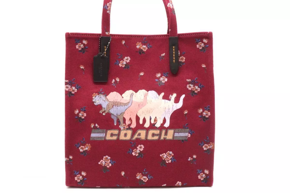 Dinosaur coach purse sale