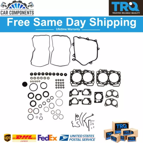 TRQ Engine Head Gasket Kit Set For 1999-2009 Saab 9-2X Subaru Outback Legacy