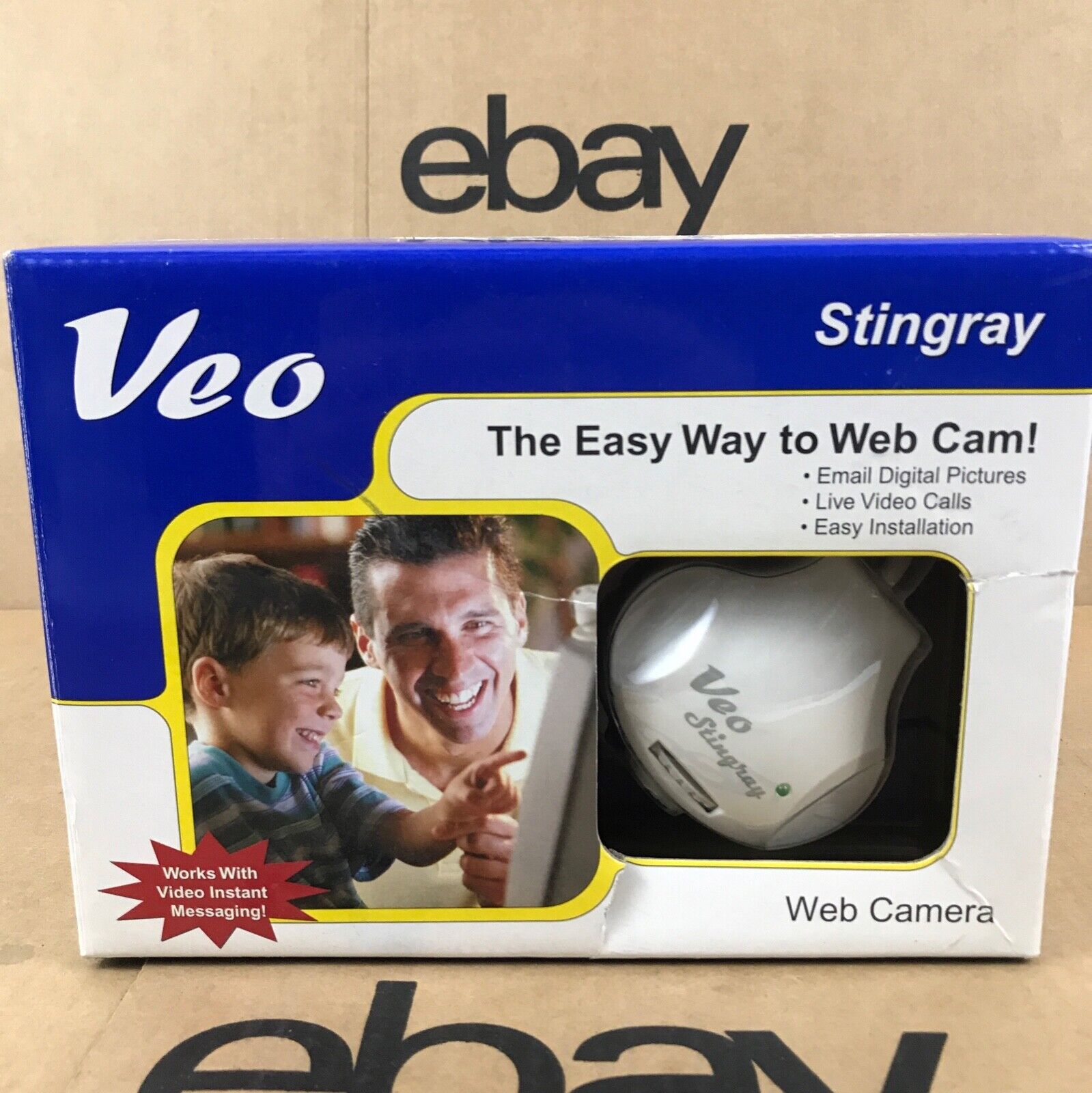 Veo Stingray Web Camera With USB Plug Connection 4.F1