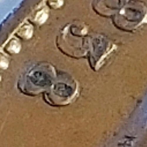 Rare 1838 Victorian, 8 over large 8 Halfpenny. High Collectable Grade. a57 - Image 3 of 4