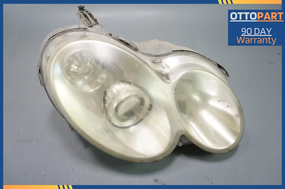 01-07 Mercedes W203 C32 AMG C230 lâmpada de farol de passageiro direito bi-xenônio fabricante de equipamento original - Imagem 2 de 4