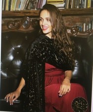 NWT Womens Velvet Cocktail Shawl Wrap Black Gold INC INTERNATIONAL CONCEPTS 53