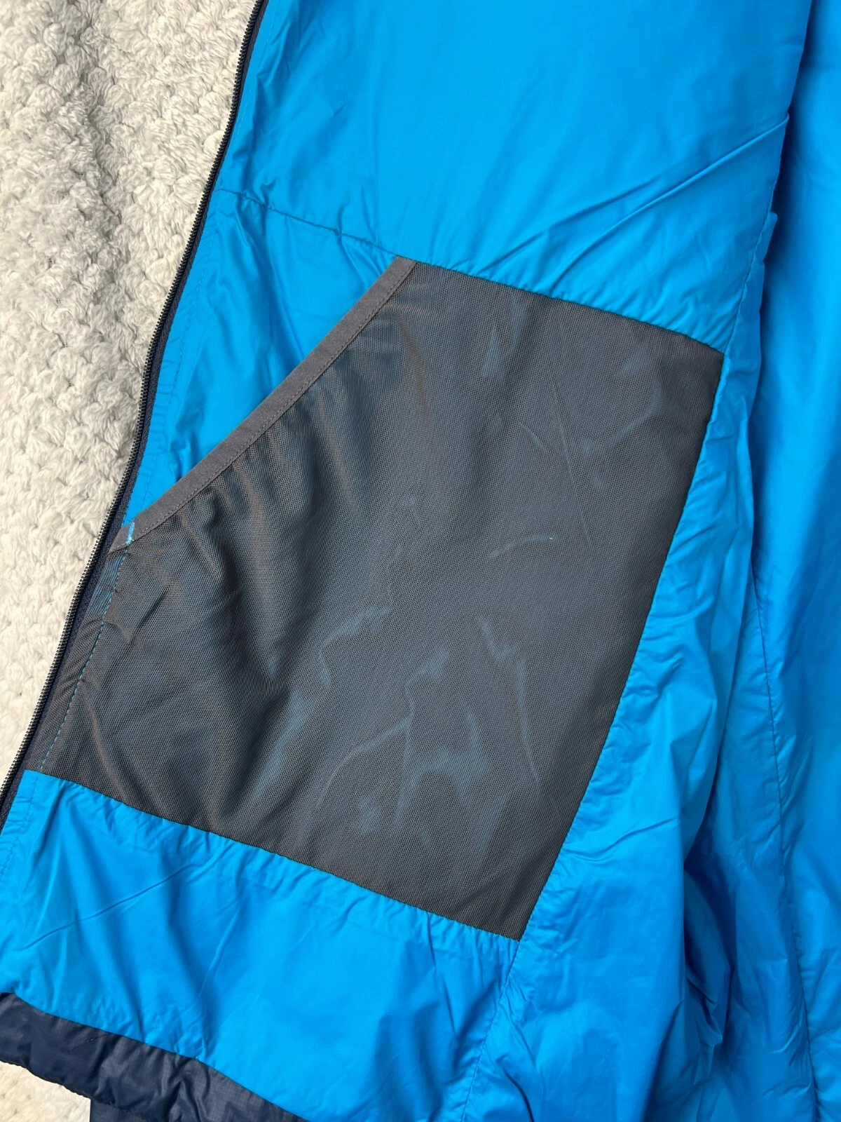 Norrona Mens Jacket Falketind Thermo60 Hooded Hawaiian Surf/Indigo Outdoor Small image 8
