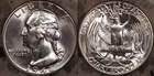 1945 P Washington Silver Quarter GEM BU LUSTER ! 45P500