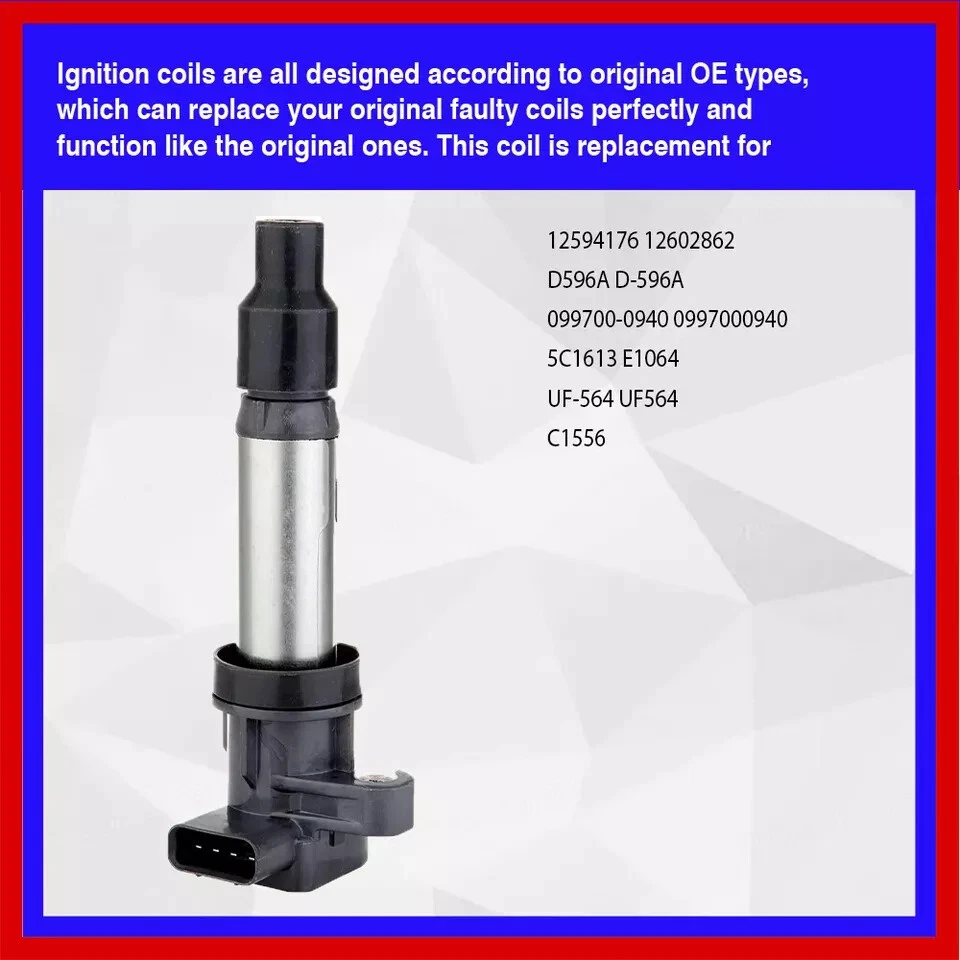 Bwd New Automotive Ignition Coil High Performence E1064 - Image 3 of 3